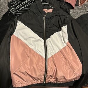 Colorblock Windbreaker Jacket